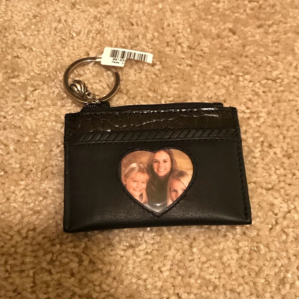 Brighton leather card holder/coin purse!
